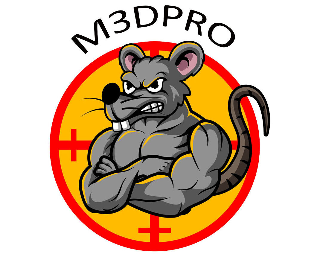 logo m3dpro dératisation désinsectisation à vemars